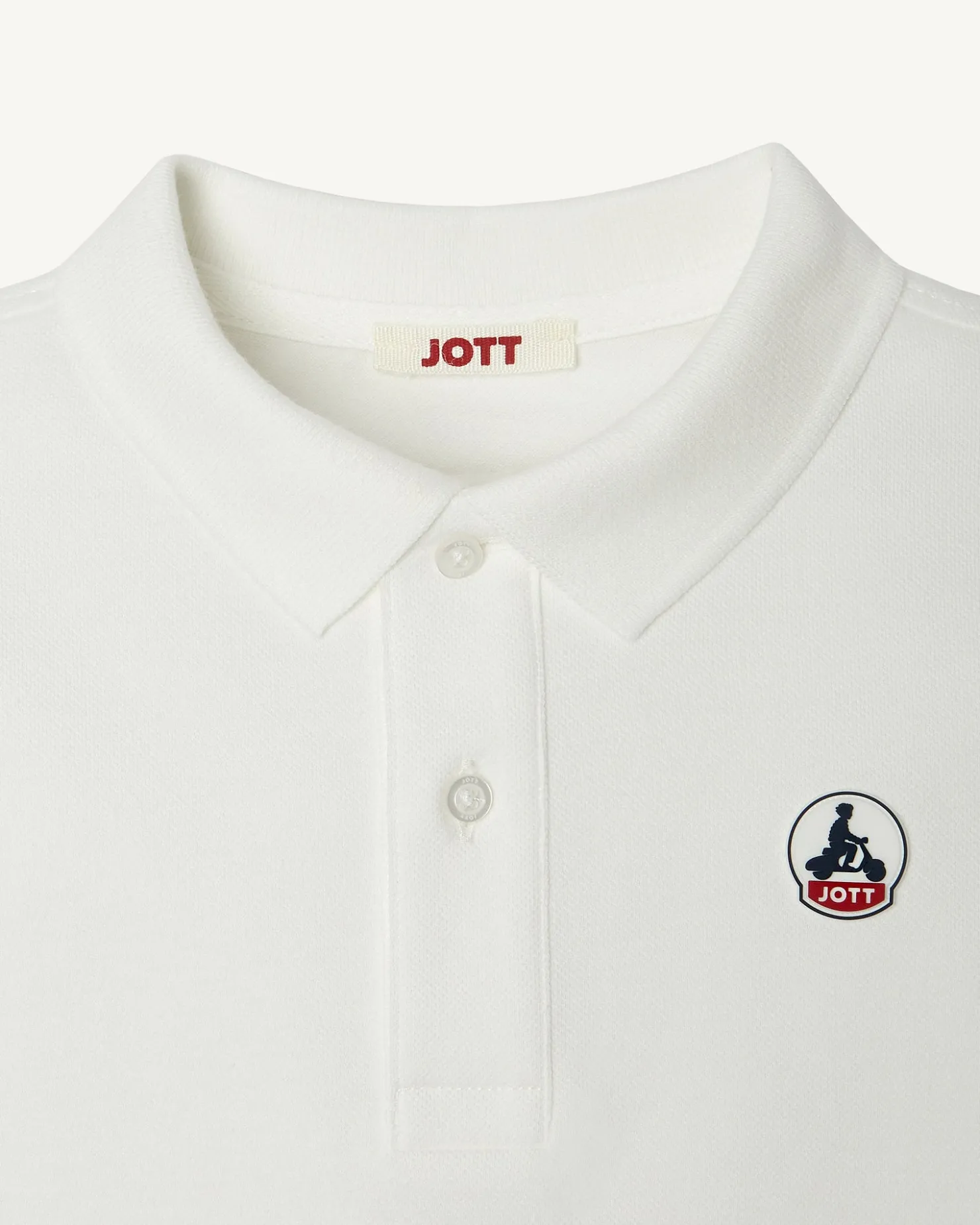 JOTT Salvador Children'S White Polo Shirt 901 White Cheap