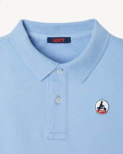JOTT Salvador Child'S Light Blue Polo Shirt 180 Soft Blue Fashion