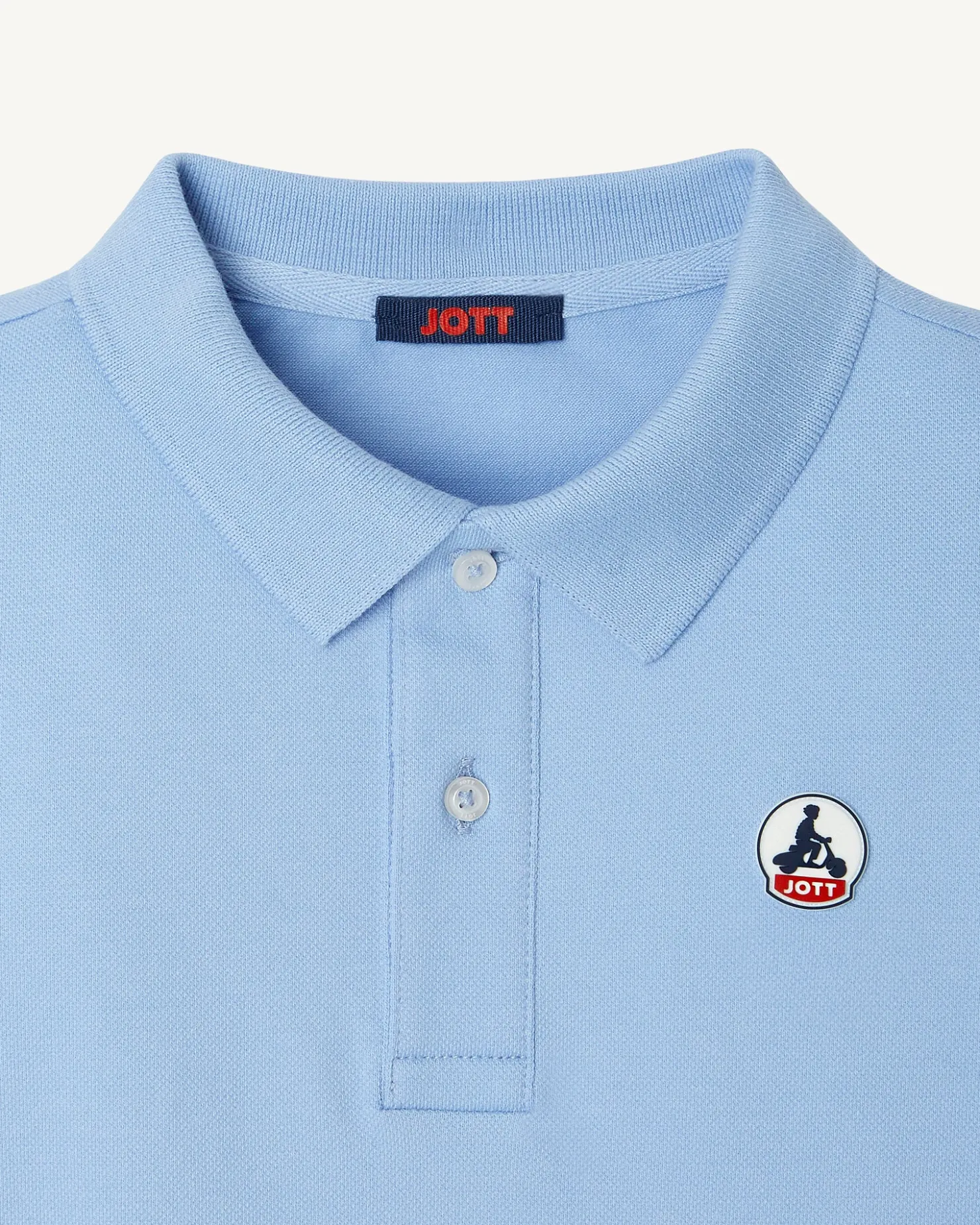 JOTT Salvador Child'S Light Blue Polo Shirt 180 Soft Blue Fashion