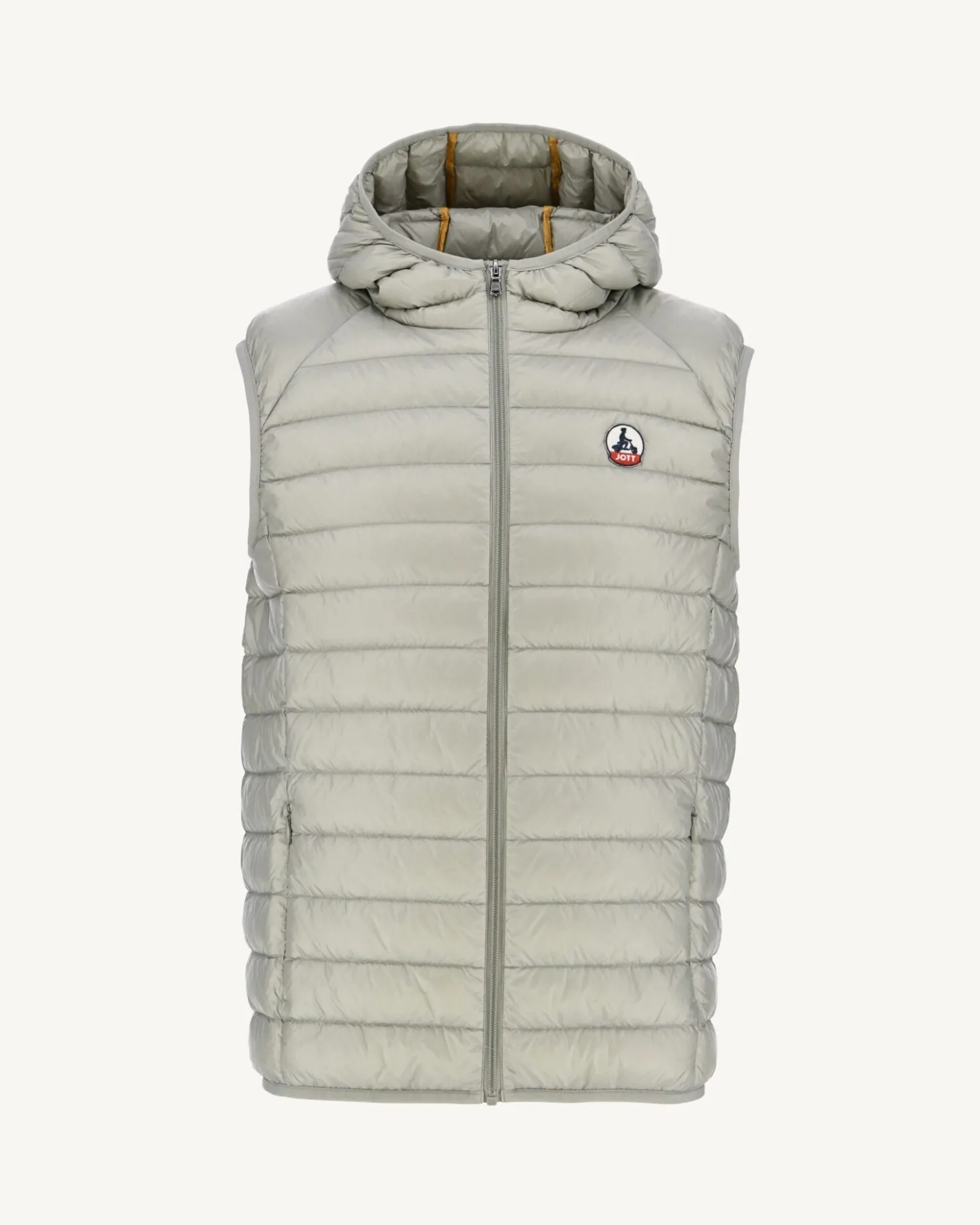JOTT Sauge Pat Hooded Sleeveless Down Jacket 826 Sage Best Sale