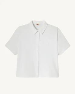 JOTT Short Terrycloth Shirt White Nova 901 White Best