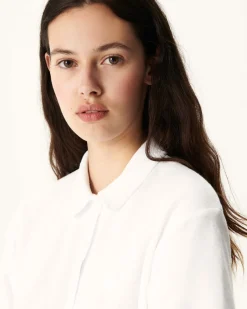 JOTT Short Terrycloth Shirt White Nova 901 White Best