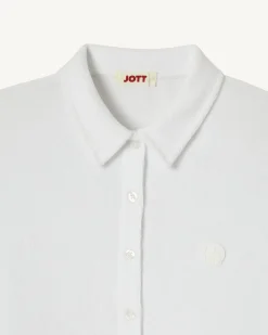 JOTT Short Terrycloth Shirt White Nova 901 White Best