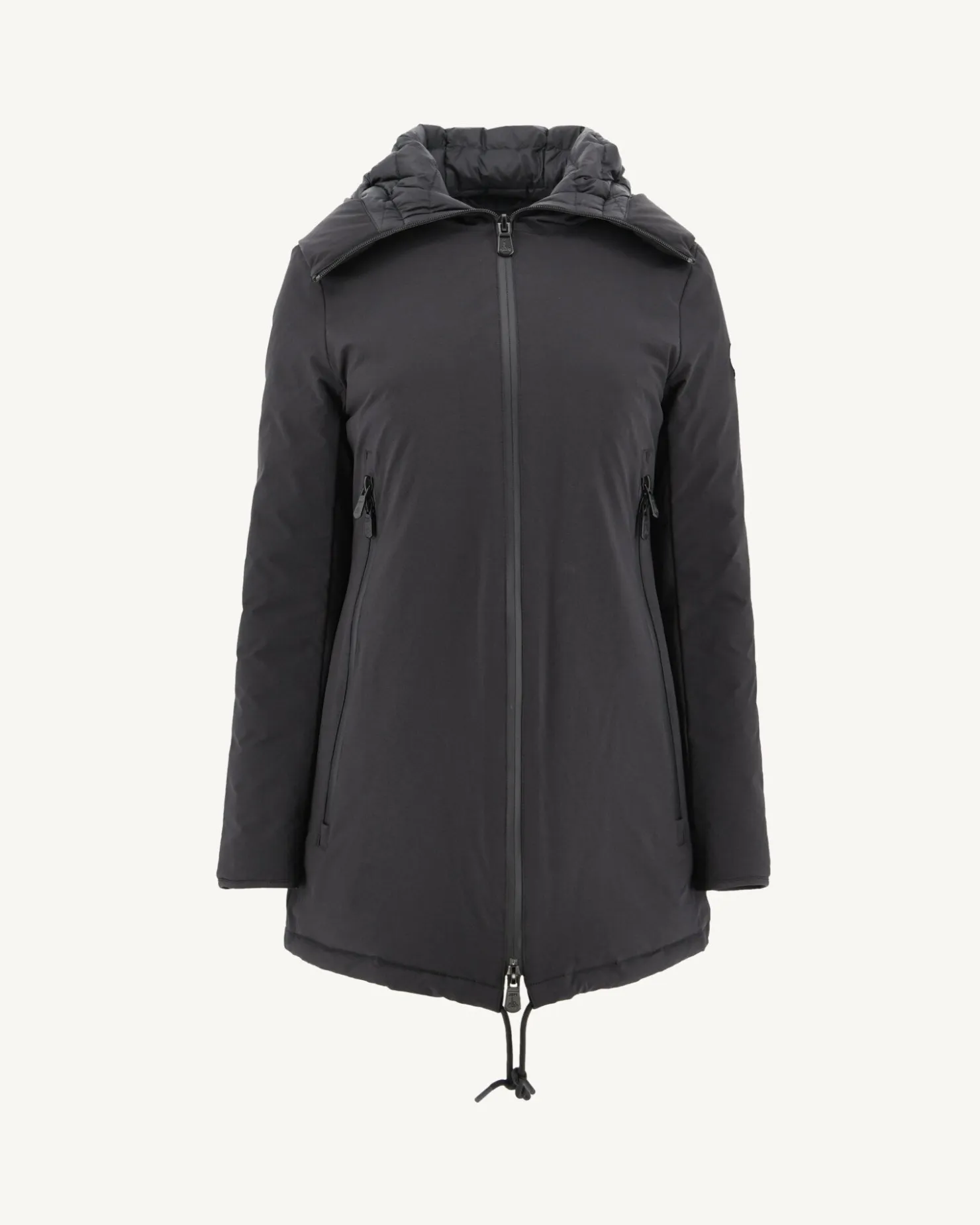 JOTT Siberian Black Hooded Down Jacket 999 Black Discount