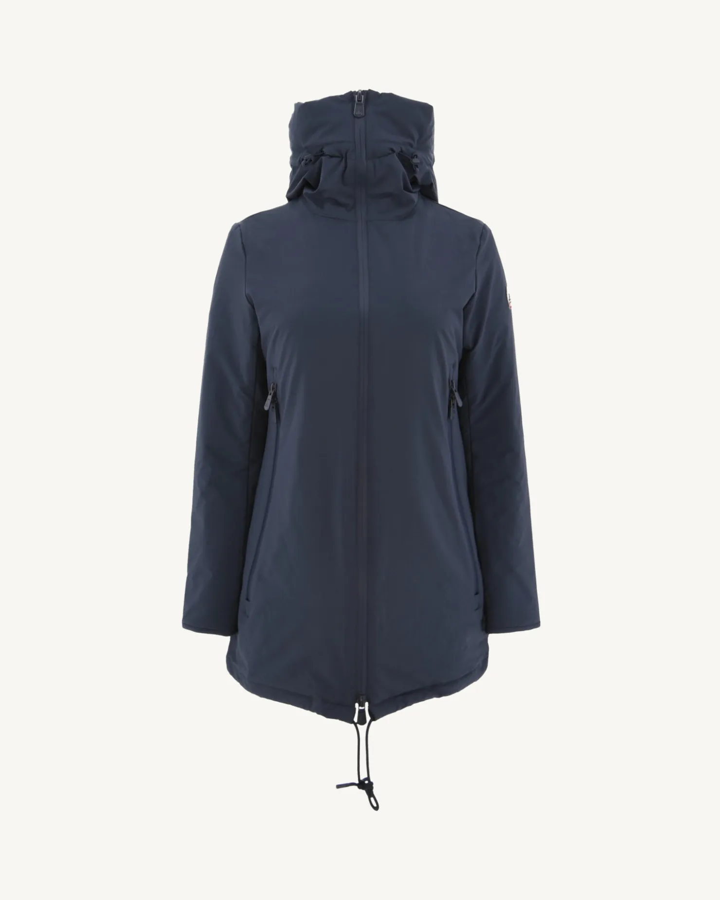 JOTT Siberian Navy Hooded Puffer Jacket 104 Marine Flash Sale