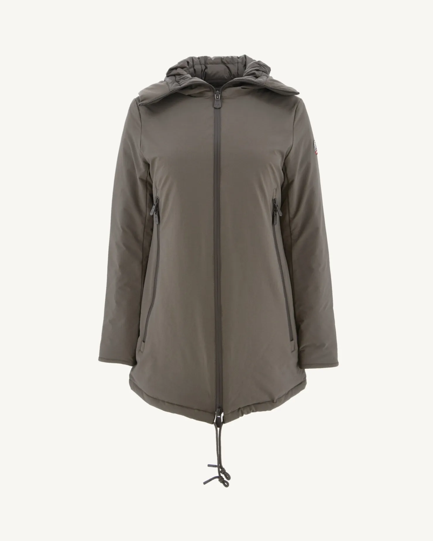 JOTT Siberian Taupe Hooded Puffer Jacket 808 Mole Best