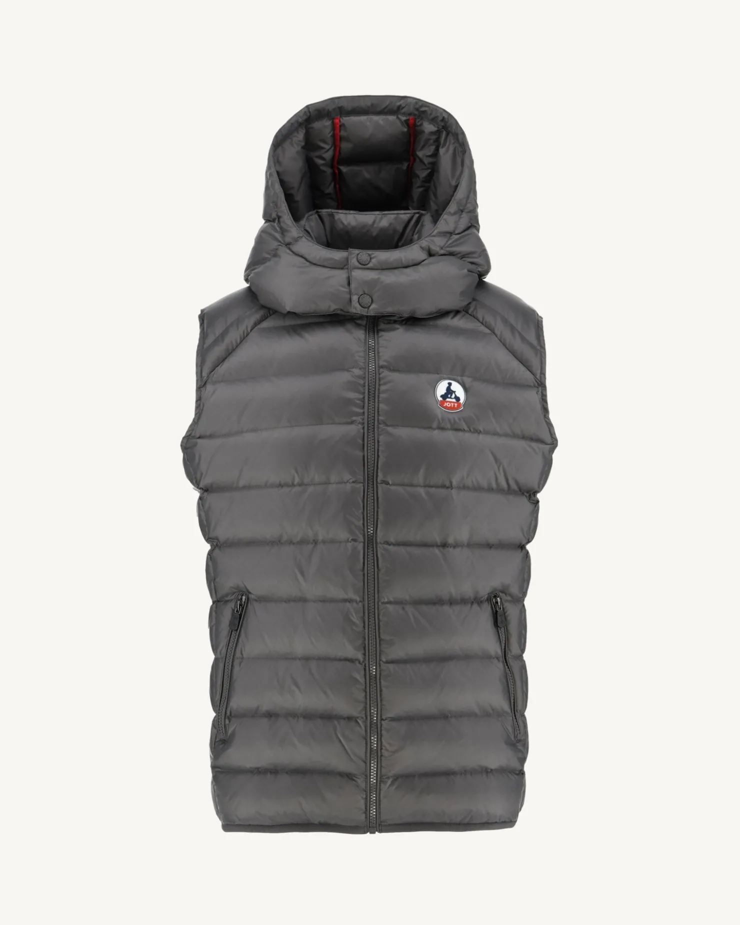 JOTT Sleeveless Down Jacket Grand Froid Anthracite Silver 504 Anthracite Outlet