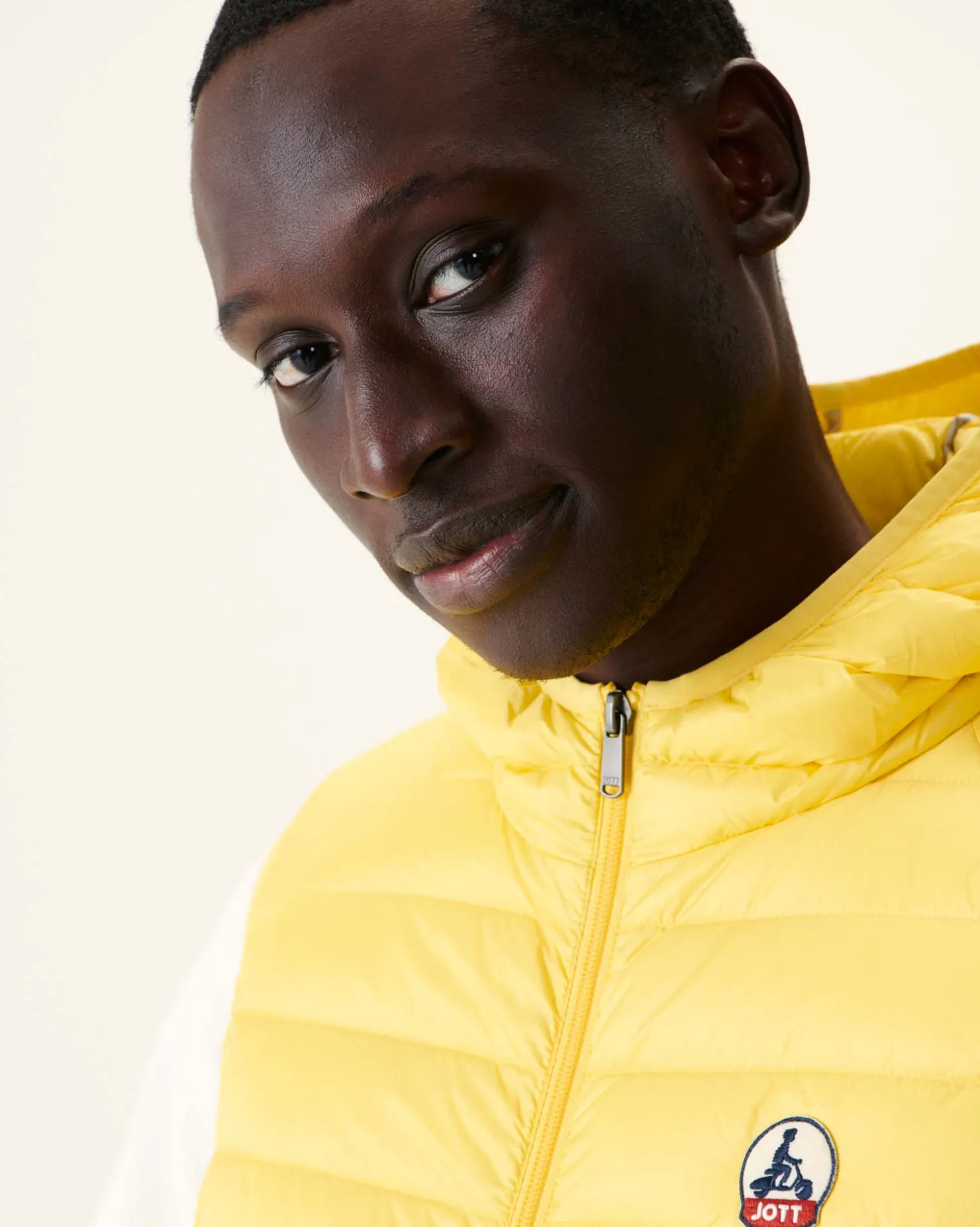 JOTT Sleeveless Hooded Down Jacket Light Yellow Pat 627 Soft Yellow Best Sale