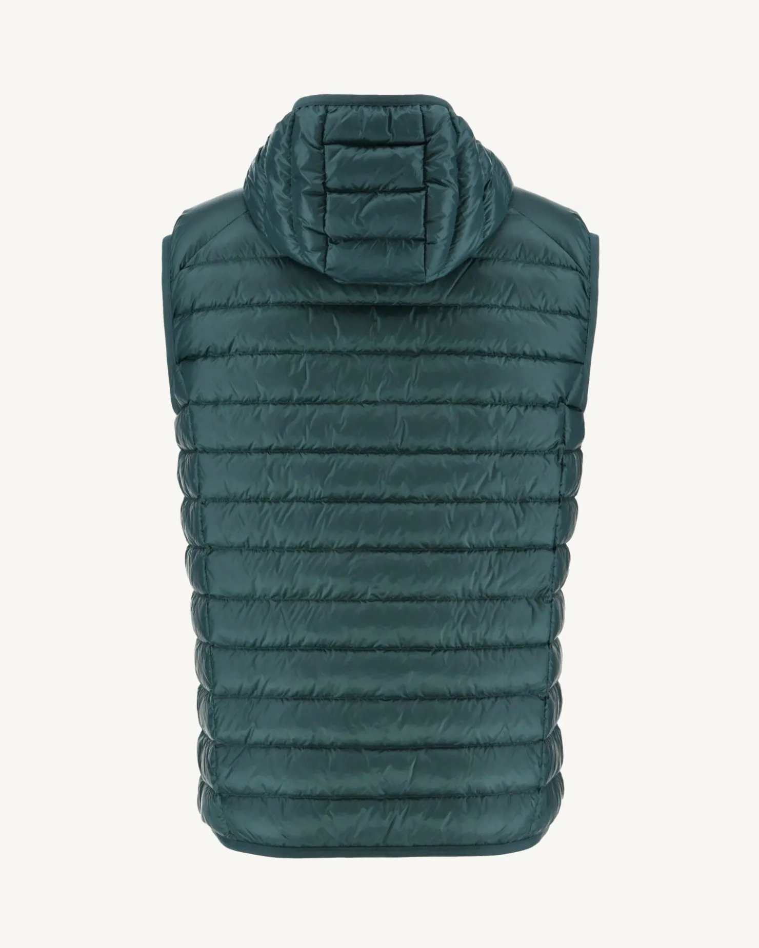 JOTT Sleeveless Hooded Down Jacket Dark Green Pat 203 Dark Green Sale