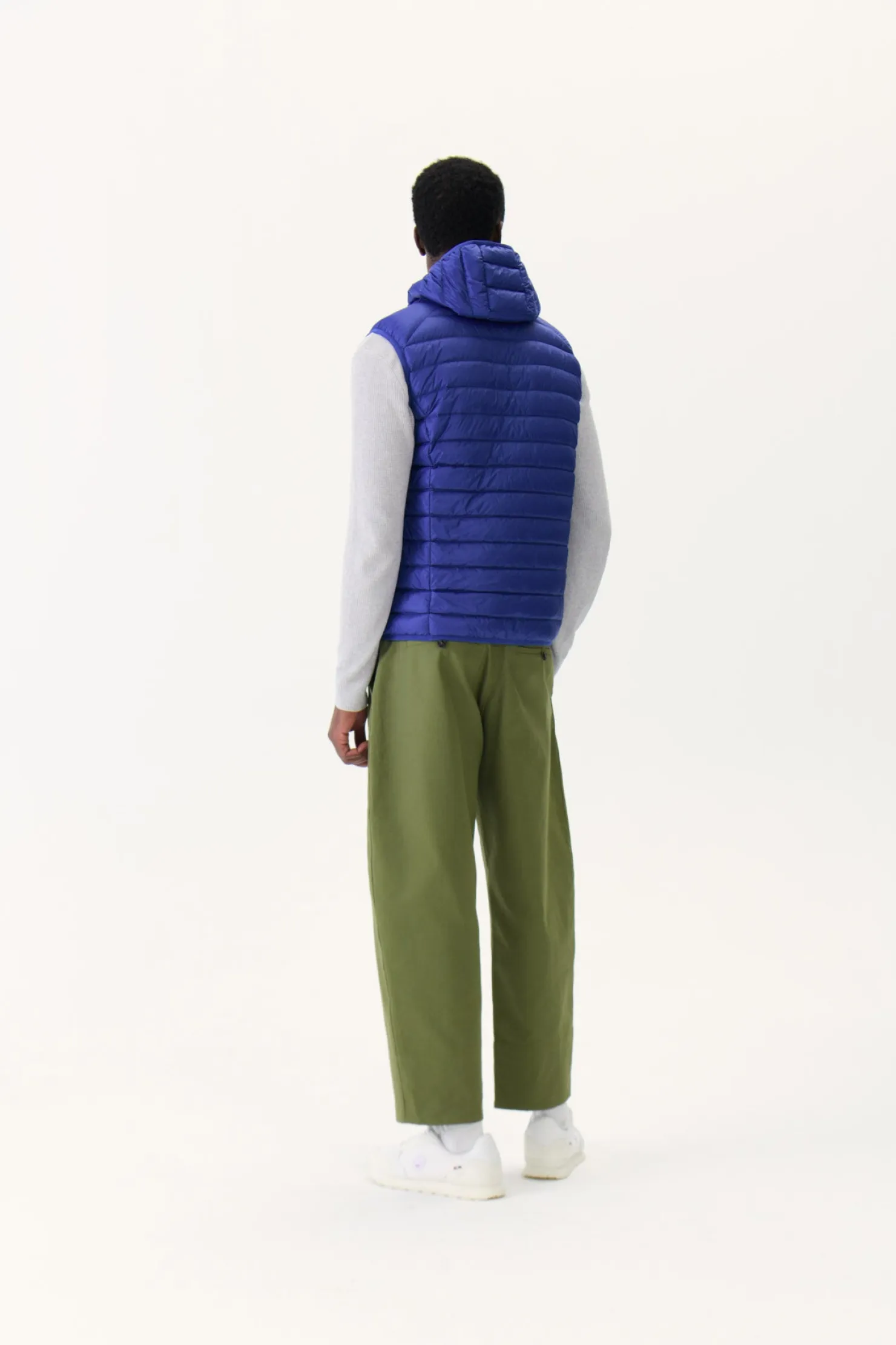 JOTT Sleeveless Hooded Down Jacket Dark Denim Pat 195 Dark Denim Store
