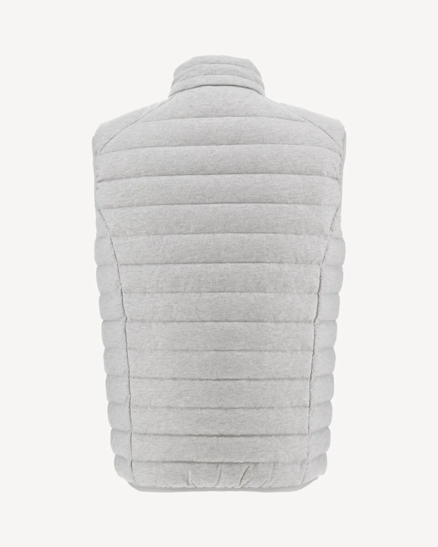 JOTT Sleeveless Jersey Padded Jacket Heather Gray Tom 514 Heather Gray Best Sale