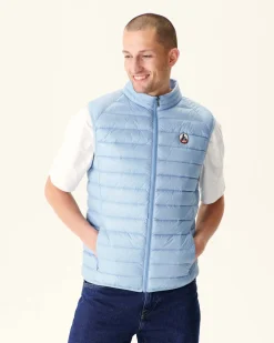 JOTT Sleeveless Padded Jacket Light Blue Tom 180 Soft Blue Cheap