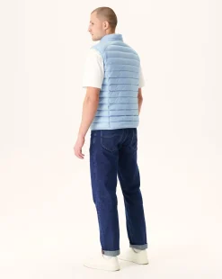 JOTT Sleeveless Padded Jacket Light Blue Tom 180 Soft Blue Cheap