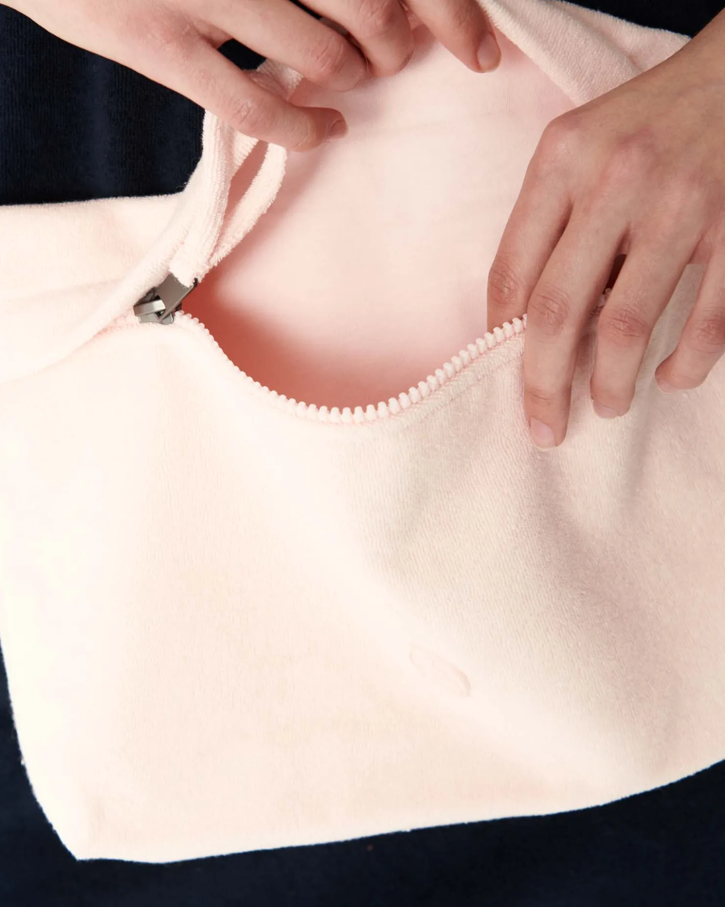 JOTT Small Cotton Terry Pouch Light Pink Sea 463 Soft Pink Sale