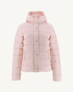 JOTT Straight Hooded Padded Jacket Light Pink Jane 463 Soft Pink Shop