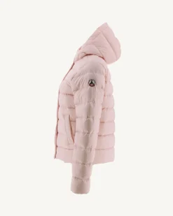 JOTT Straight Hooded Padded Jacket Light Pink Jane 463 Soft Pink Shop