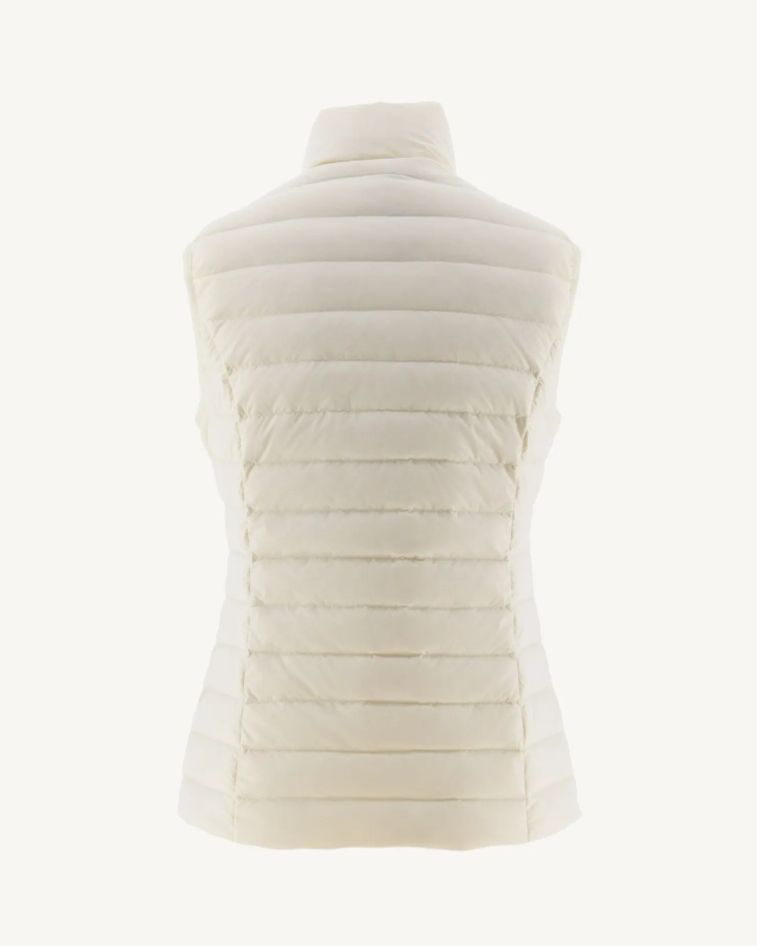 JOTT Stretch Sleeveless Down Jacket Ecru Grenada 895 Off-White Fashion