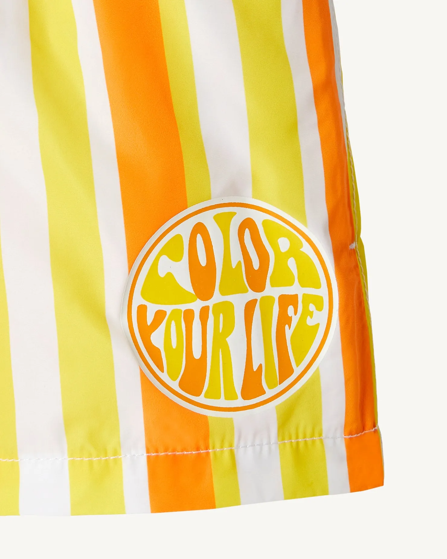 JOTT Swim Shorts Stripe Apricot/Lemon Child Cassis 7280 Apricot / Lemon Stripe Outlet