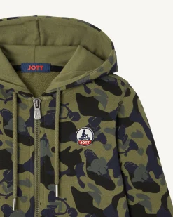 JOTT Tijuana Military Print Children'S Hoodie 277 Military Print Cheap