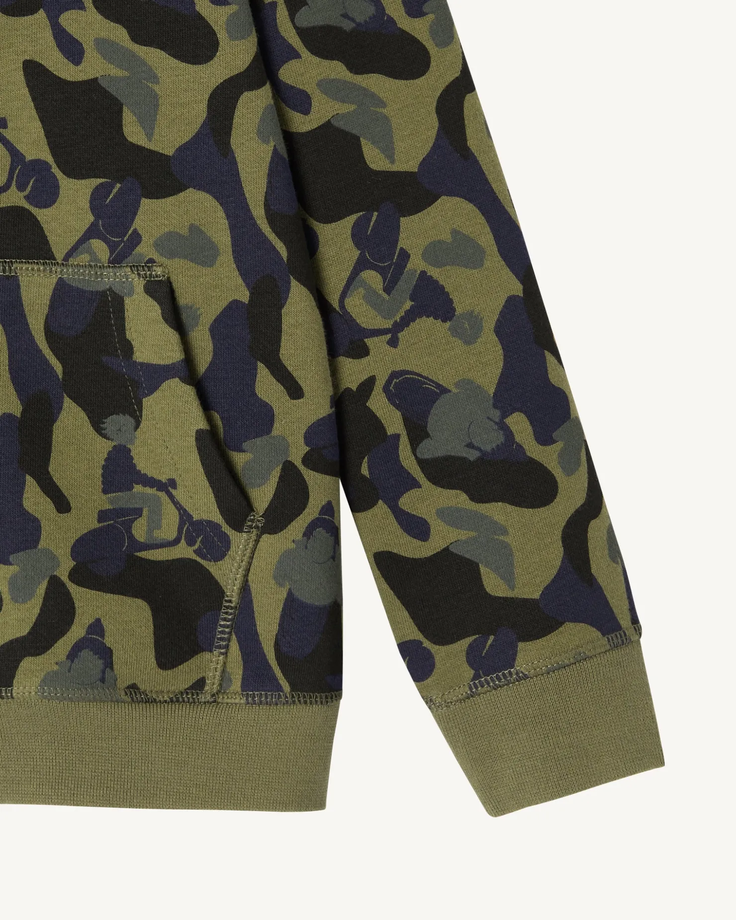 JOTT Tijuana Military Print Children'S Hoodie 277 Military Print Cheap