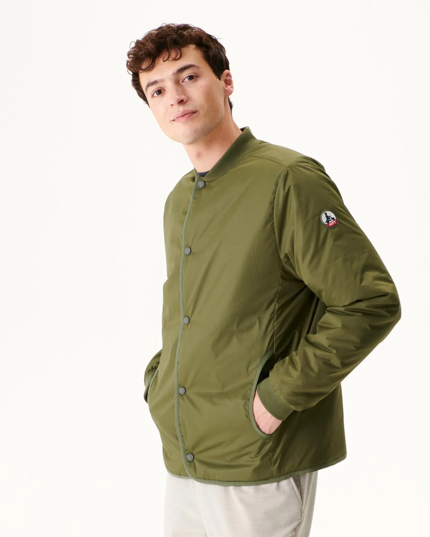 JOTT Ultralight Army Bogota Jacket 255 Army Discount