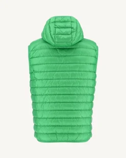 JOTT Vert Pat Hooded Sleeveless Down Jacket 241 Green Best Sale