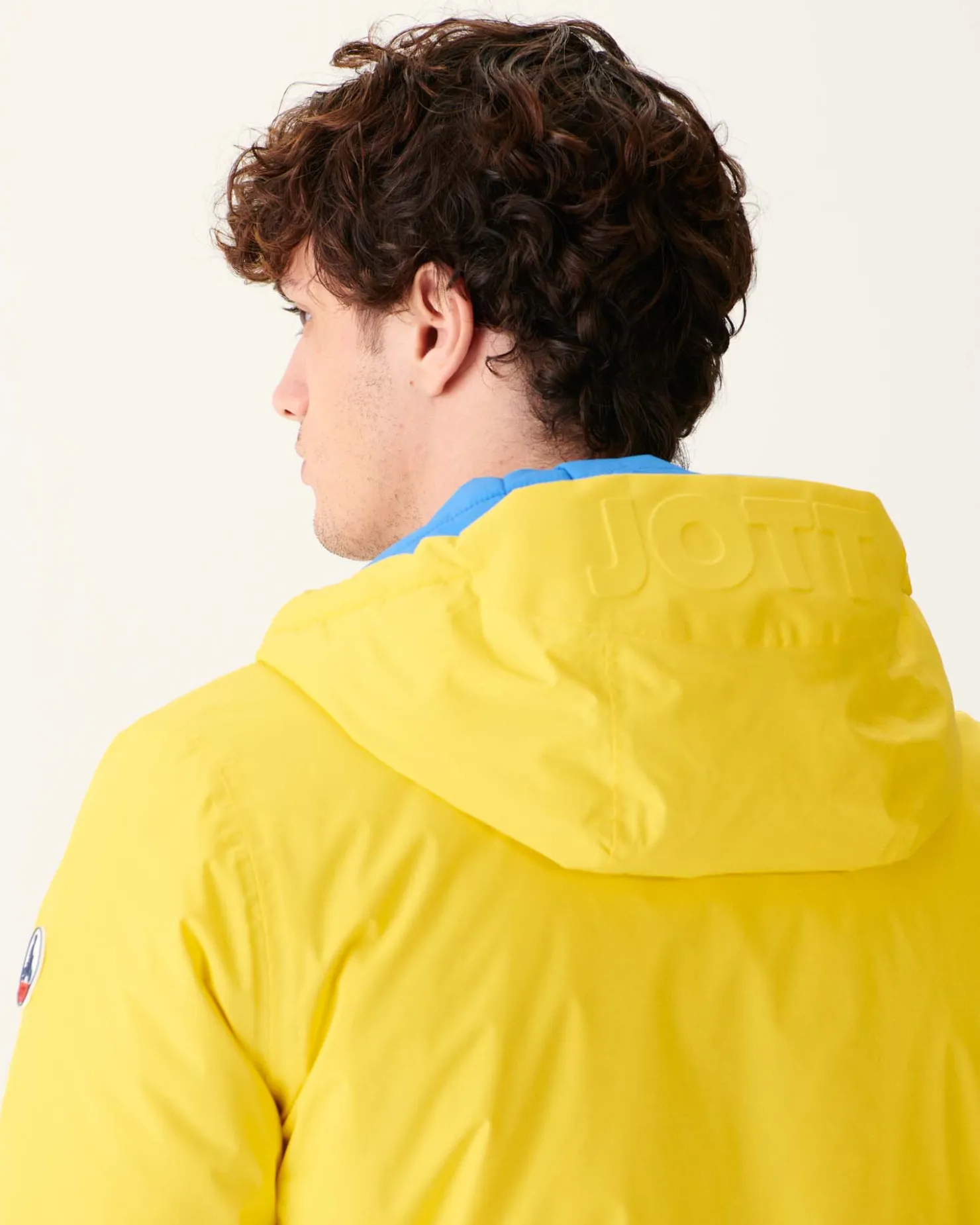 JOTT Vigo Lemon/Azure Reversible Hooded Ultralight Down Jacket 6310 Lemon / Azure Cheap