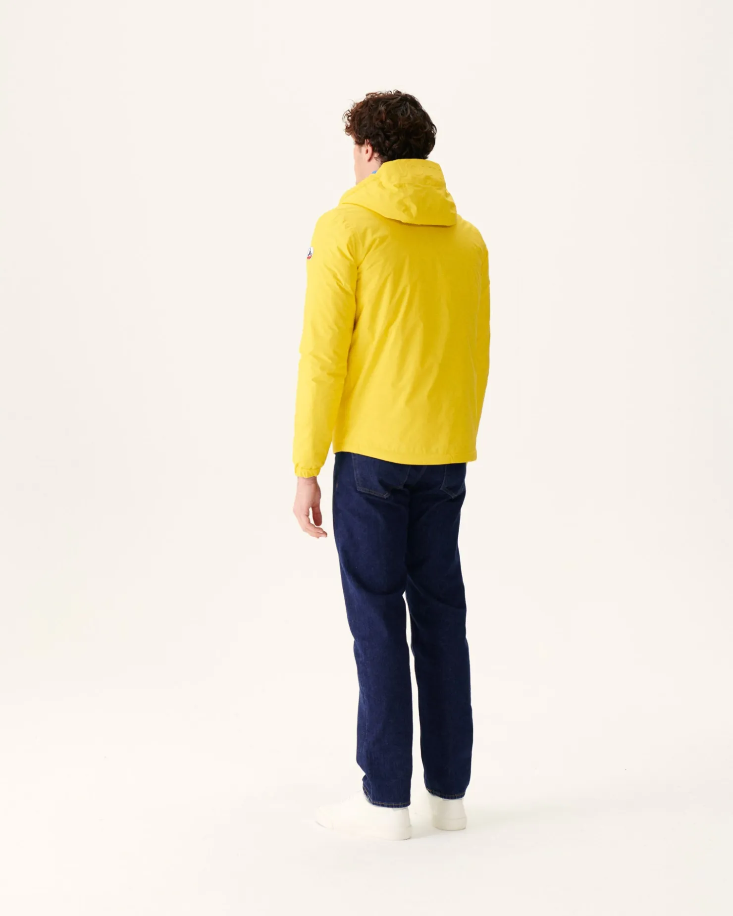 JOTT Vigo Lemon/Azure Reversible Hooded Ultralight Down Jacket 6310 Lemon / Azure Cheap