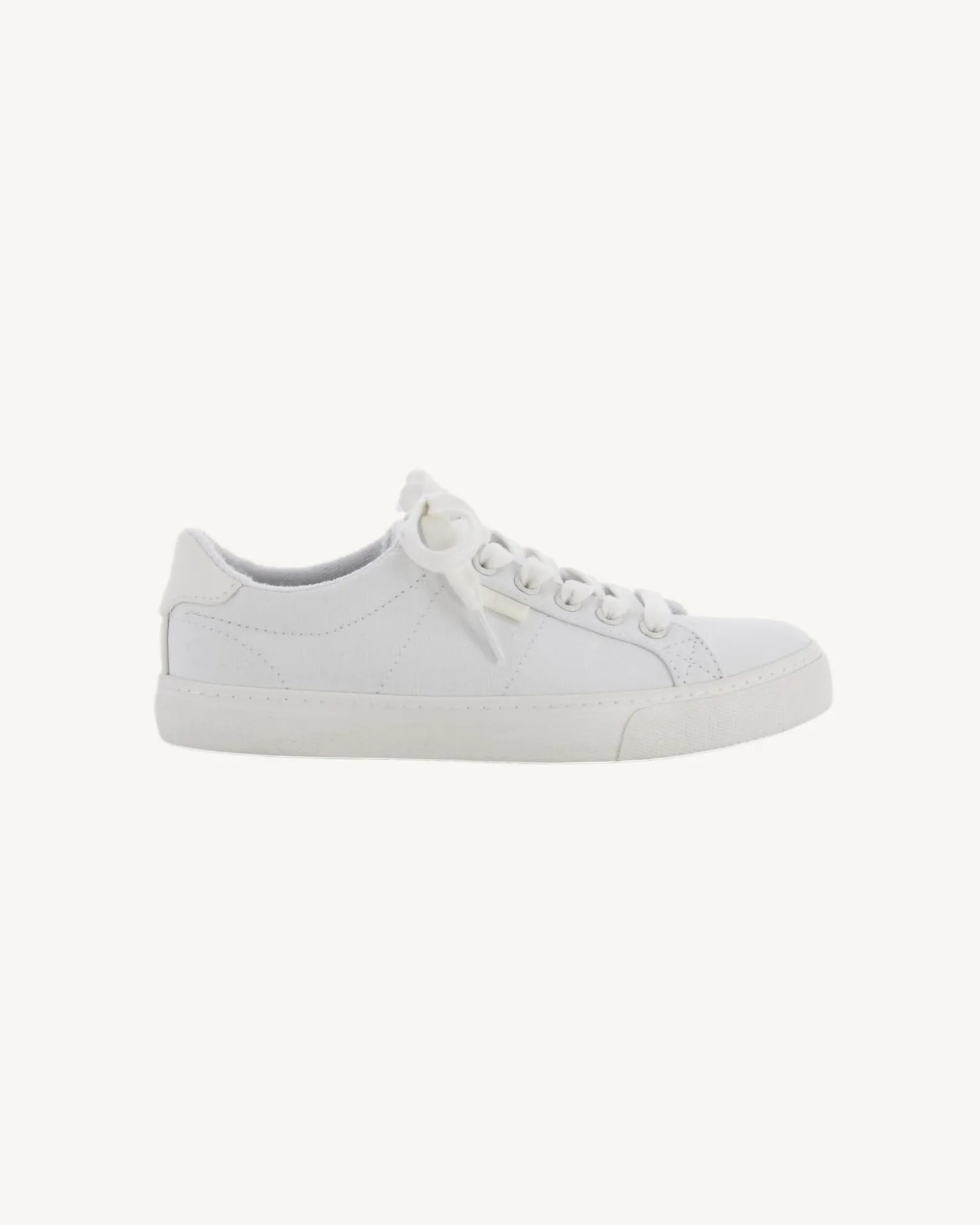 JOTT White Horizon W Canvas Trainers 901 White Online