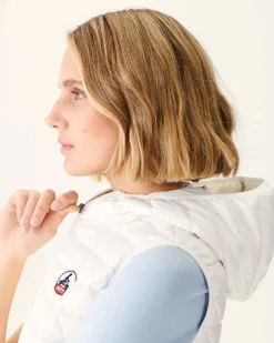 JOTT White Mali Light Sleeveless Padded Jacket 901 White Store
