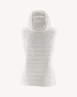 JOTT White Mali Light Sleeveless Padded Jacket 901 White Store