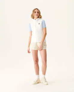 JOTT White Mali Light Sleeveless Padded Jacket 901 White Store