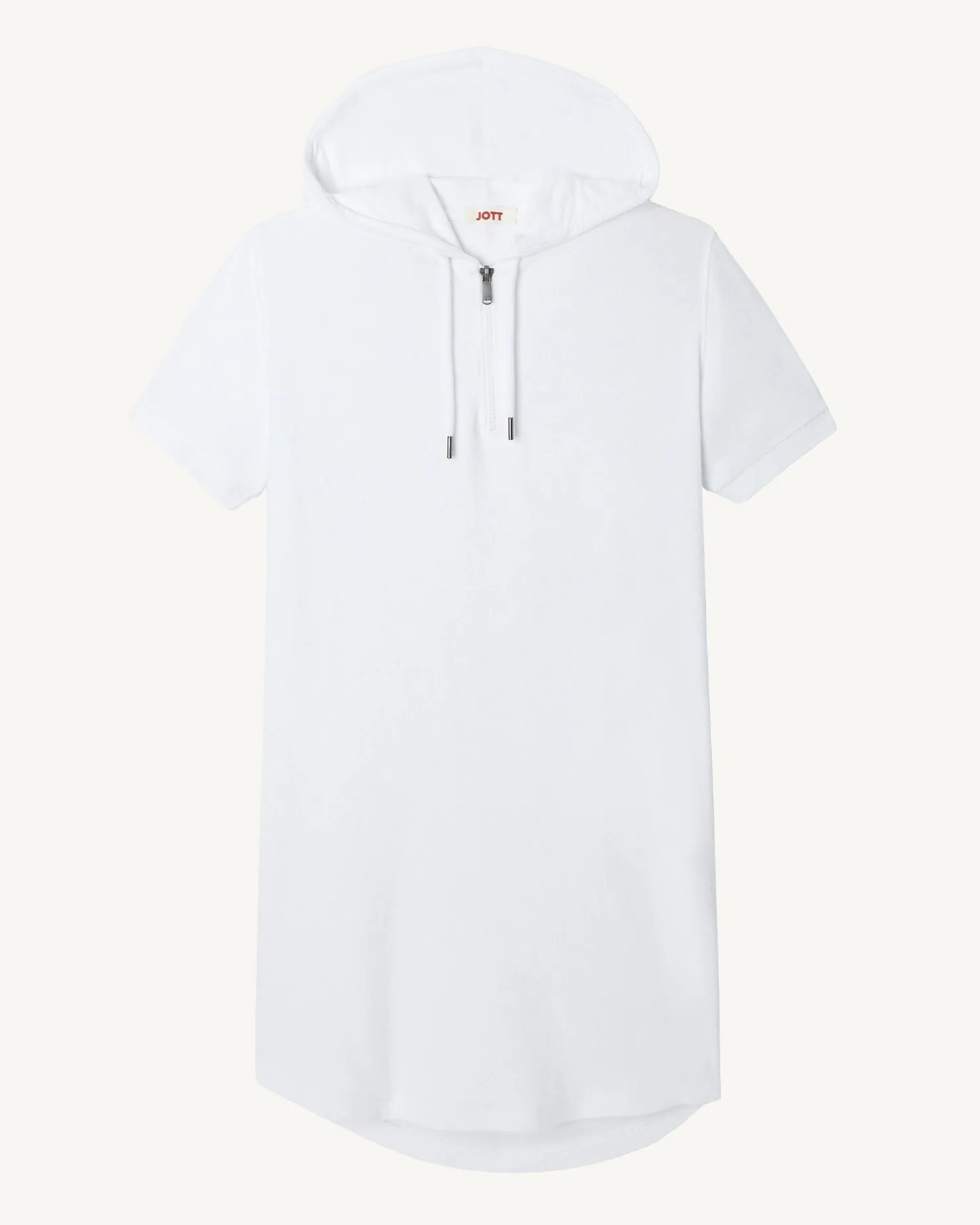 JOTT White Meg Terry Dress 901 White Clearance