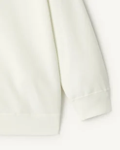 JOTT White Monteria Hooded Fleece Sweatshirt 901 White Clearance