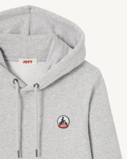 JOTT Women'S Hoodie Heather Gray Livia 514 Heather Gray New