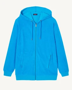JOTT Zipped Hooded Jacket Azur Nazare 183 Azure Cheap