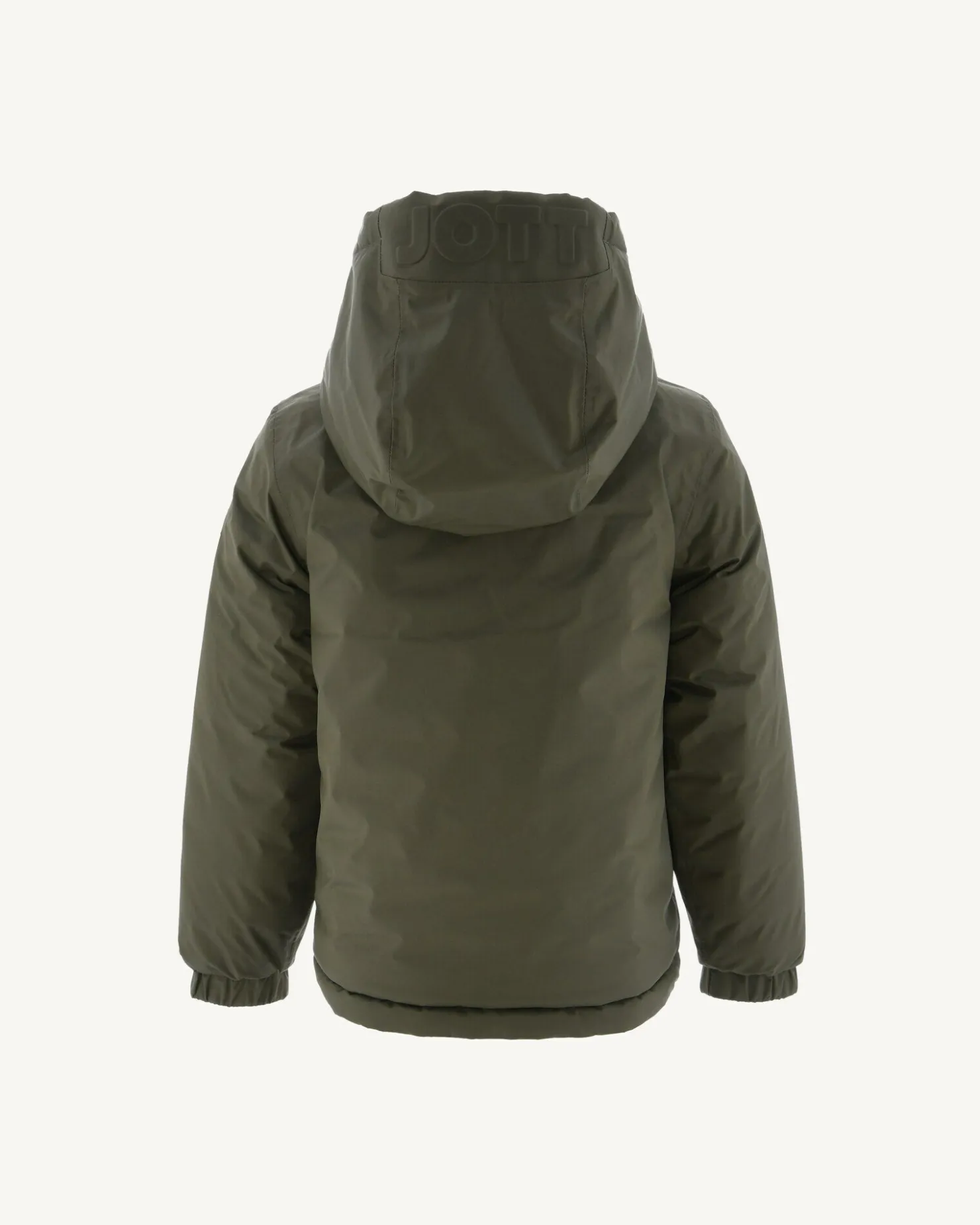 JOTT Zurich Children'S Bright Red Army/Monogram Reversible Down Jacket 2553 Army / Monogram Fire Red Cheap