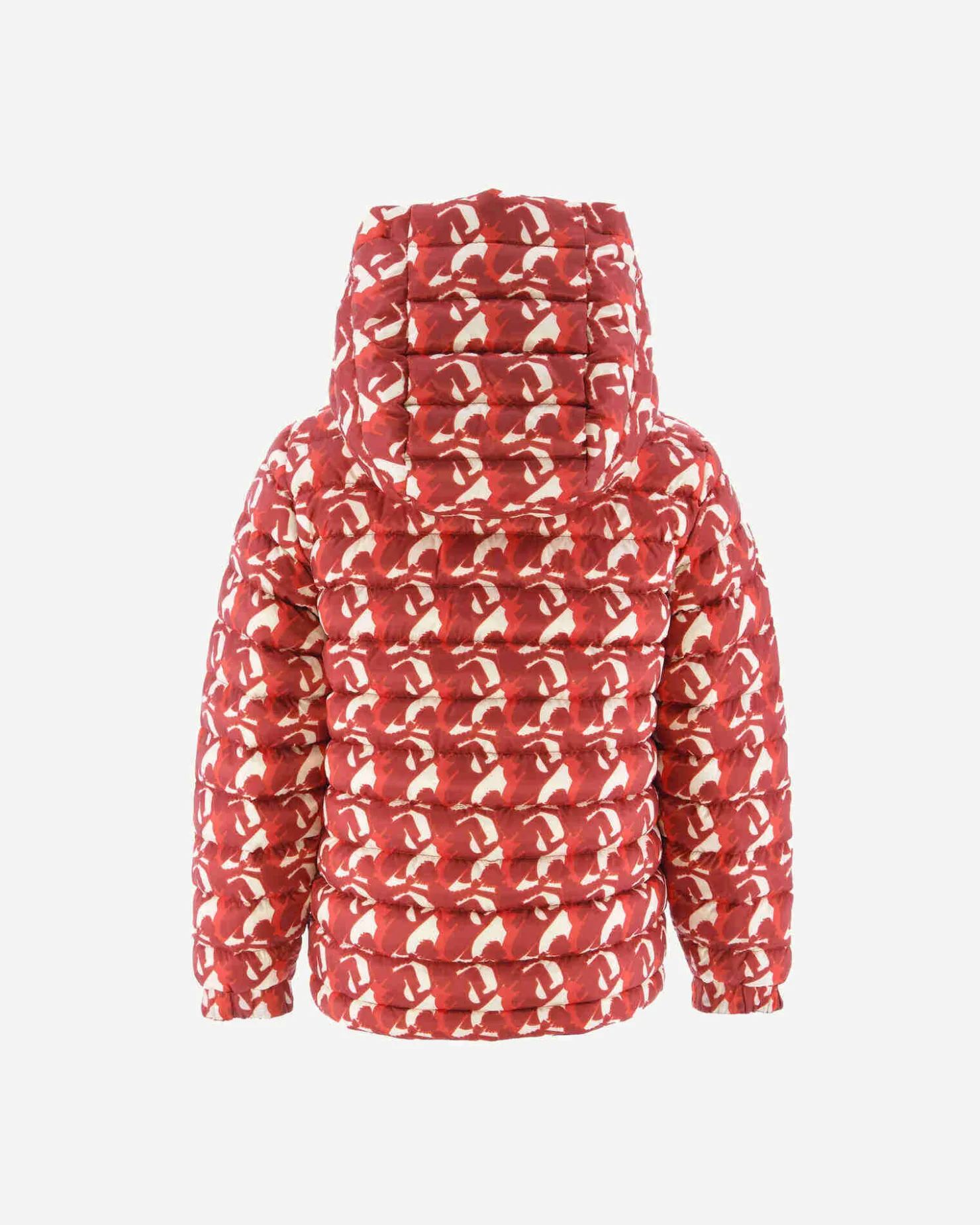 JOTT Zurich Children'S Bright Red Army/Monogram Reversible Down Jacket 2553 Army / Monogram Fire Red Cheap